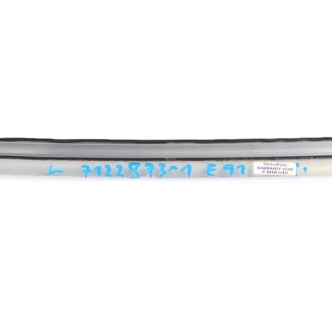 BMW E91 Listwa Dachowa Dachu Lewa Srebrna - SKU 7122873-1 - Numer Części 7122873