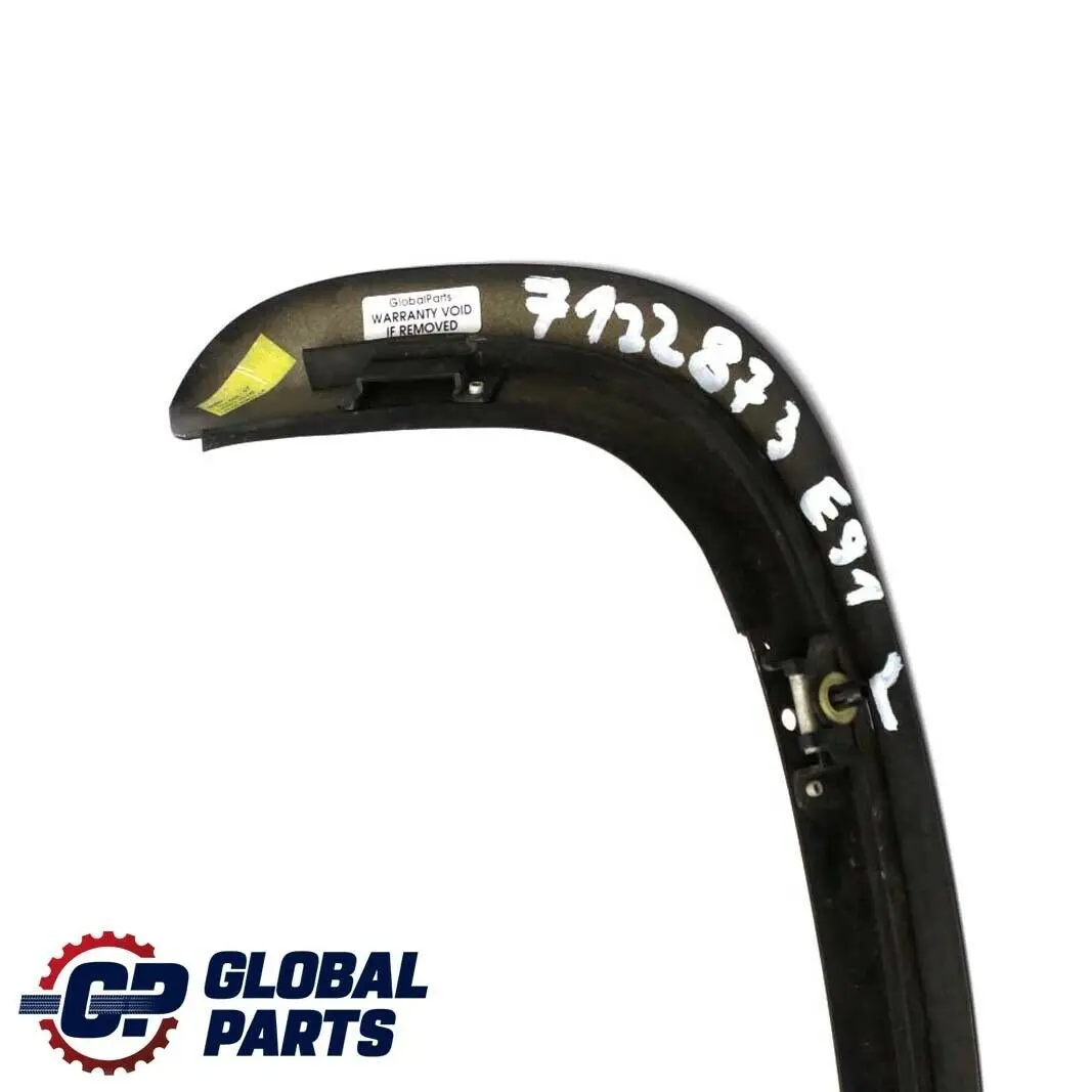 BMW 3 E91 E91N LCI Bandes Decoratives Seitenrahmen Arriere Gauche Noir Mat - SKU 7122873 - Numéro de pièce 51137122873