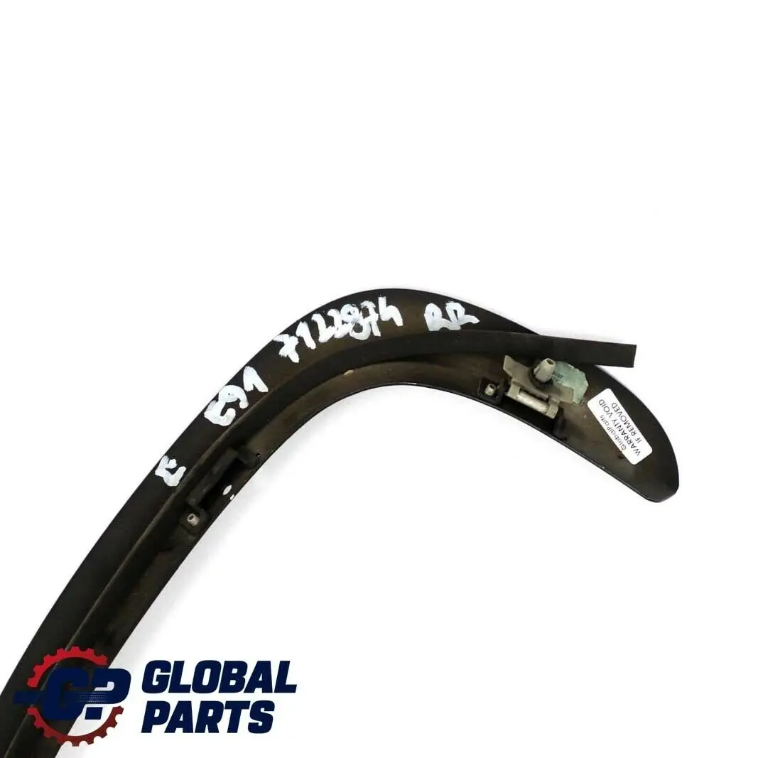 BMW 3 E91 E91N LCI Bandes Decoratives Seitenrahmen Arriere Droite Noir Mat - SKU 7122874 - Numéro de pièce 7122874