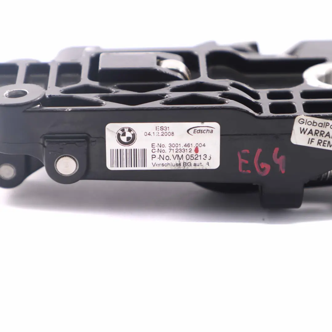 BMW E64 Roof Hinge Folding Top Frame Left Right N/O/S Hydraulic Lock - SKU 7123312 - Part number 7123312