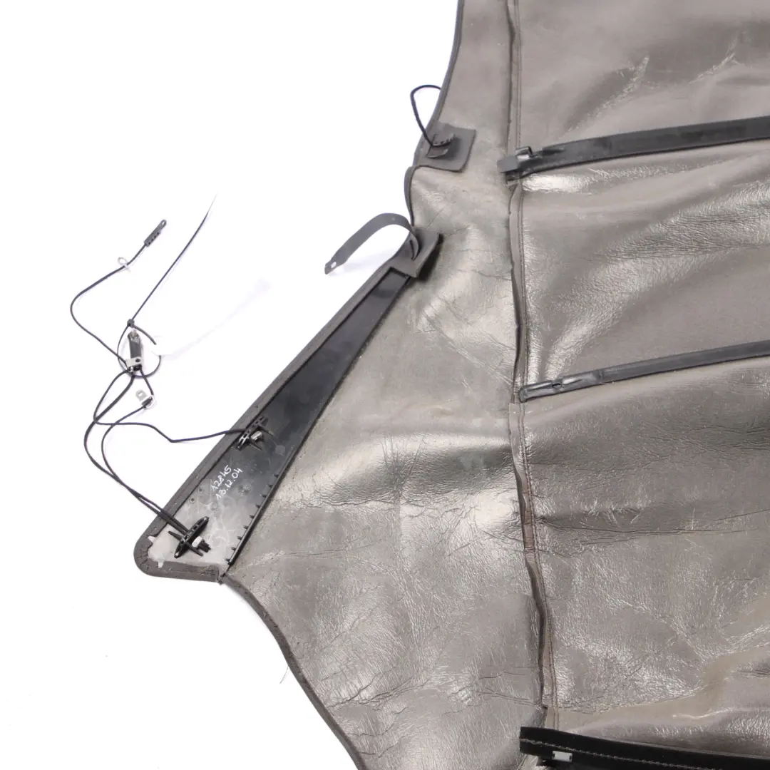 BMW E64 Cabrio Folding Hardtop Roof Shell Headlining Roofliner Cover Basalt Grey - SKU 7123315 - Part number 7123315