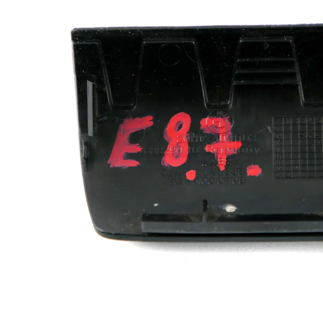 BMW 1 E81 E87 E87N Revetement Moraillons Kofferraumboden - SKU 7123336 - Numéro de pièce 51477123336