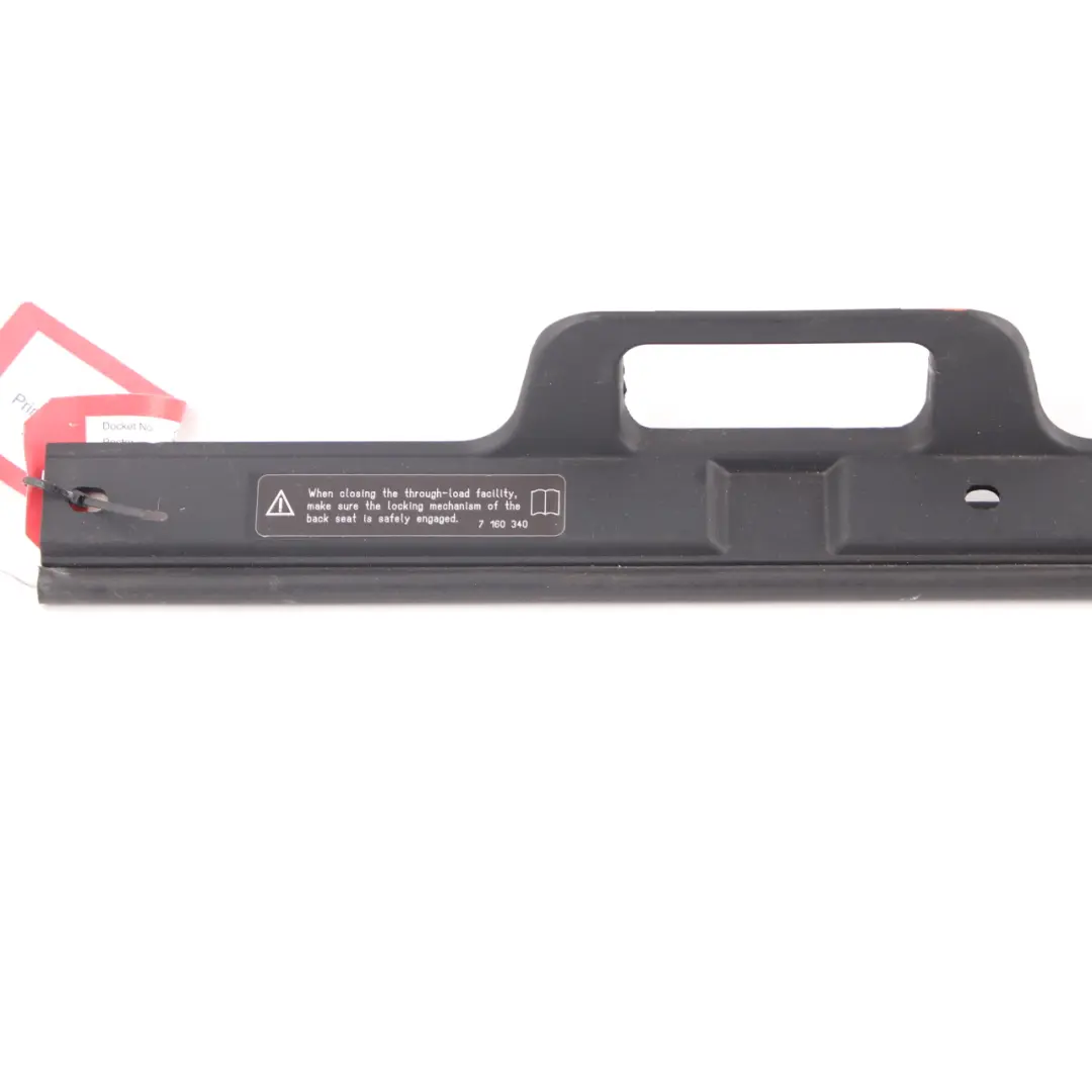 BMW E90 E92 Osłona Półki Tylnej Czarna - SKU 7123386 - Numer Części 7123386