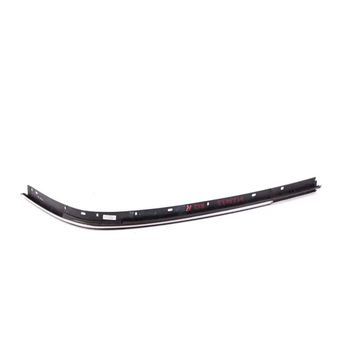 Mini Cabrio R52 Couvercle toit rabattable Moulure Joint Droit Bande Chromée - SKU 7123438 - Numéro de pièce 7123438