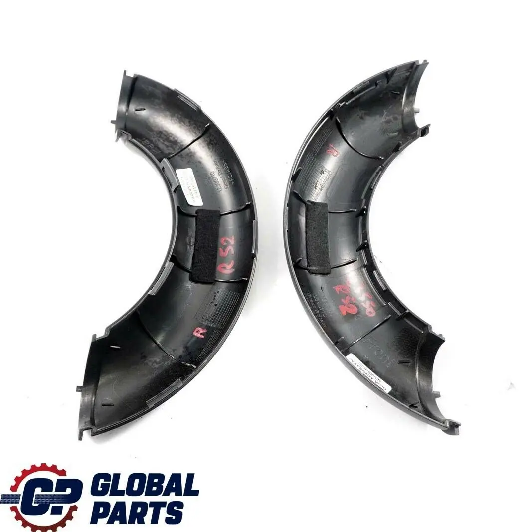 Verkleidung Überrollbügel Rechts Panther Schwarz für BMW Mini Cabrio R52 mit Teilenummer 7123546 BMW Mini Cabrio R52 Verkleidung Überrollbügel Rechts Panther Schwarz - SKU 7123550 - Teilenummer 7123546