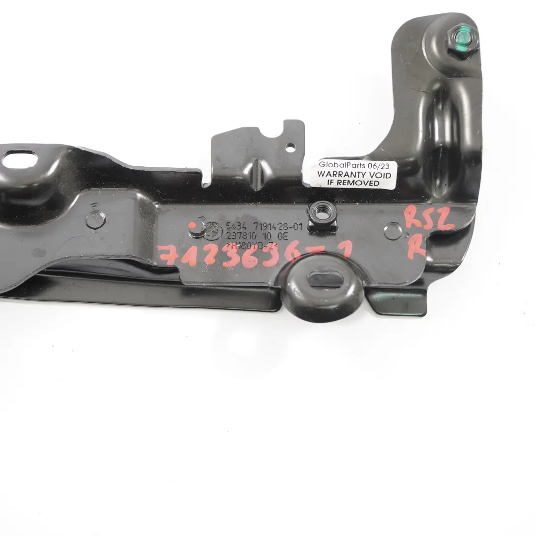 Mini R52 Convertible Techo Plegable Soft Top Soporte Soporte Derecho 7191428 - SKU 7123636-1 - Número de pieza 7123636