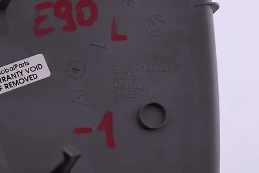 Instrument Panel Left Grau N/S to BMW E90 E90N E91 E91N E92 E93 LCI Cover with Part number 7123733 BMW E90 E90N E91 E91N E92 E93 LCI Cover Instrument Panel Left Grau N/S - SKU 7123733-1 - Part number 7123733