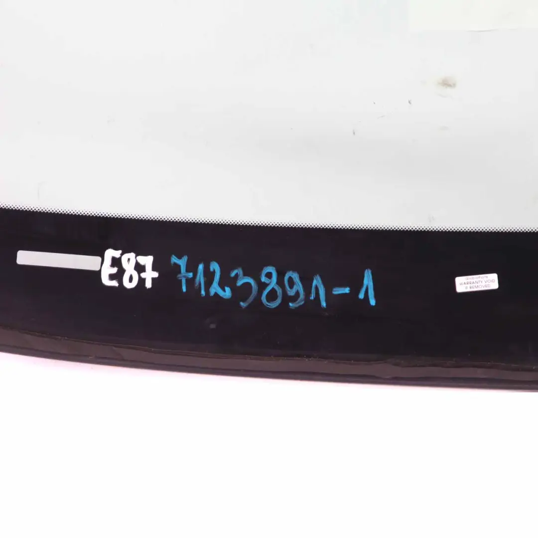 Front Window Windscreen Glass AS1 Green FUYAO UK to BMW 1 Series E81 E82 E87 with Part number 7123891 BMW 1 Series E81 E82 E87 Front Window Windscreen Glass AS1 Green FUYAO UK - SKU 7123891-1 - Part number 7123891