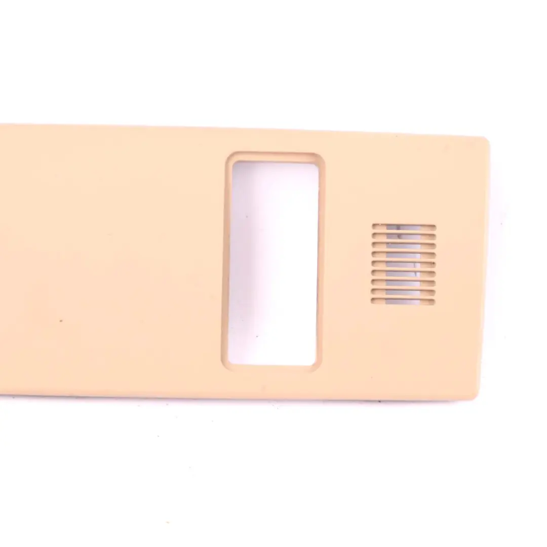 BMW Serie 5 E60 E61 Techo Delantero Tapa Panel Marco Beige 7119781 - SKU 7124010-1 - Número de pieza 7124010