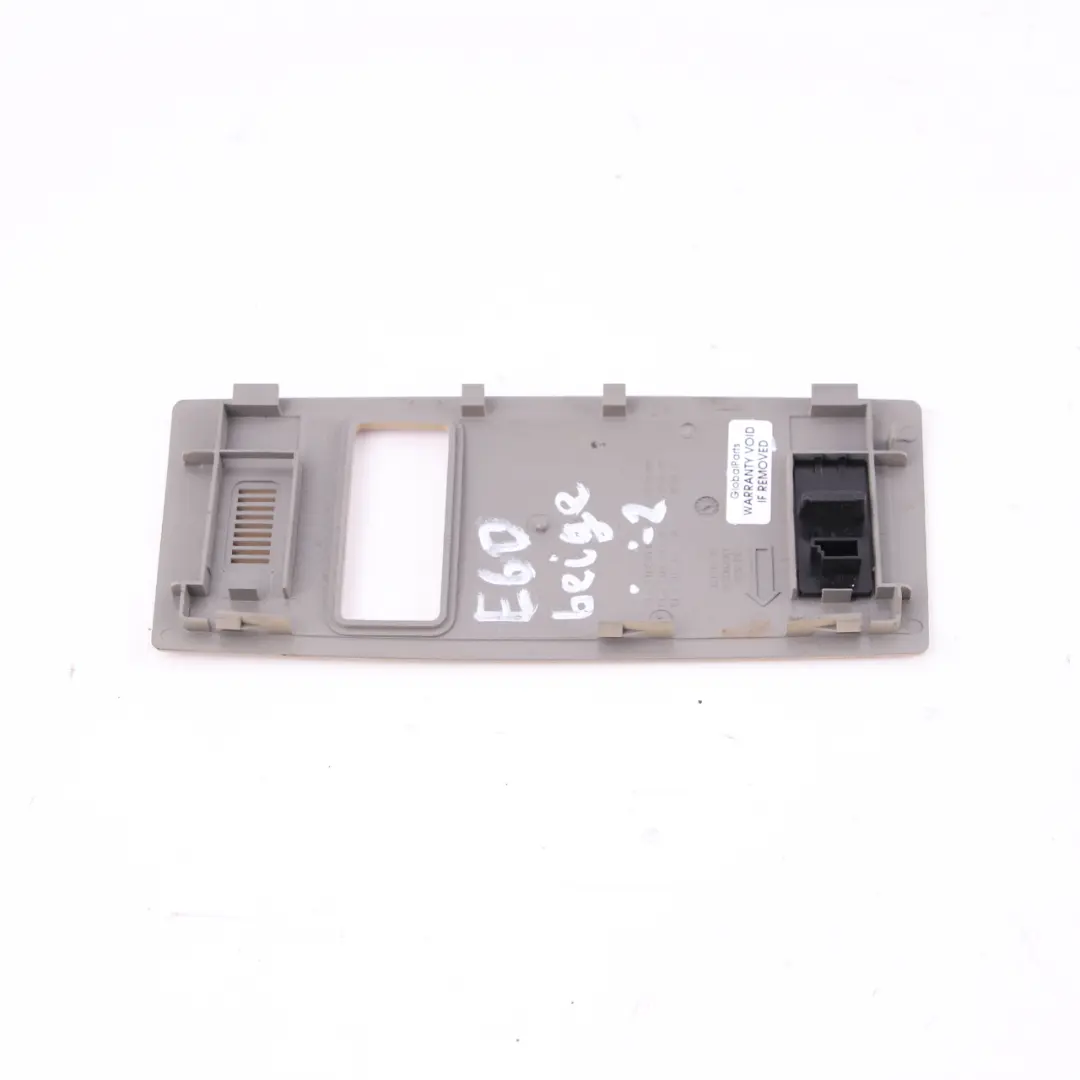 BMW Serie 5 E60 E61 Techo Delantero Tapa Panel Marco Beige 7119781 - SKU 7124010-1 - Número de pieza 7124010