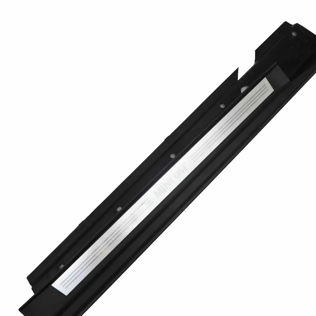 faldón lateral izquierdo umbral puerta lateral Cabrio Trim Panel Uno para Mini R52 con número de pieza 7124373 Mini R52 faldón lateral izquierdo umbral puerta lateral Cabrio Trim Panel Uno - SKU 7124373 - Número de pieza 7124373