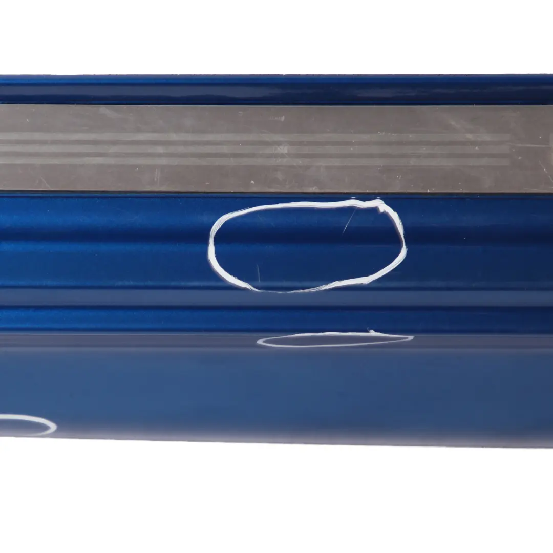 Side Skirt Cooper S Left N/S Sill Strip Cover Trim Panel Hyper Blue A28 to Mini R52 with Part number 1505863 Mini R52 Side Skirt Cooper S Left N/S Sill Strip Cover Trim Panel Hyper Blue A28 - SKU 7124375-HYB1 - Part number 1505863