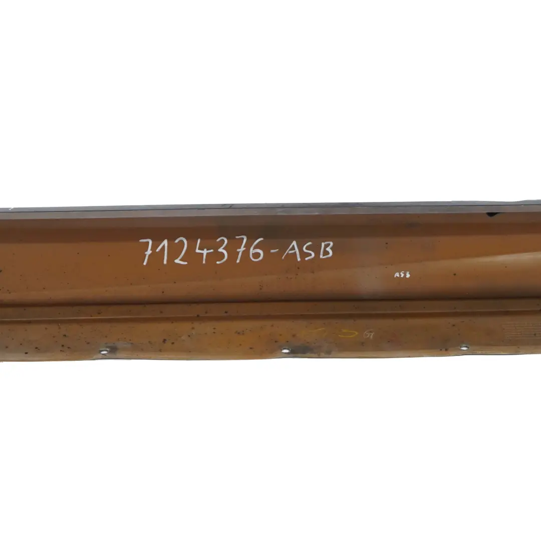 Right O/S Sill Skirt Side Cover Trim Astro Black to Mini Cooper S R52 Cabrio with Part number 7124376 Mini Cooper S R52 Cabrio Right O/S Sill Skirt Side Cover Trim Astro Black - SKU 7124376-ASB - Part number 7124376