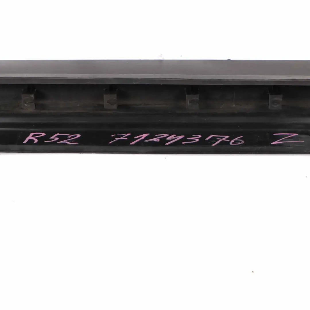 Side Skirt Mini Cooper S R52 Cabrio Right O/S Sill Side Cover Trim to with Part number 7124376 Side Skirt Mini Cooper S R52 Cabrio Right O/S Sill Side Cover Trim - SKU 7124376 - Part number 7124376