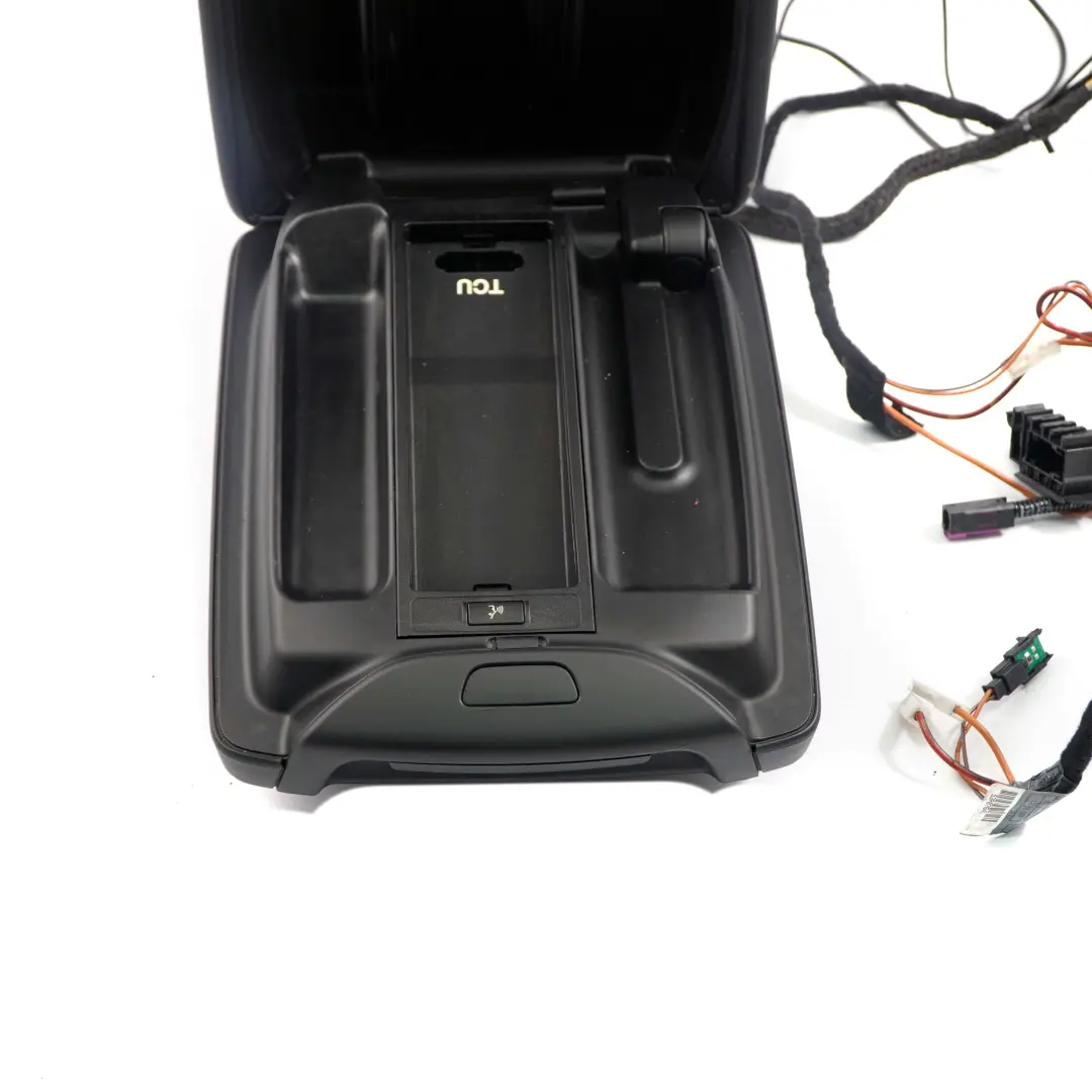 BMW X5 Reihe E53 Mittelkonsole Mittelarmlehne Armlehne Telefon Leder Schwarz - SKU 7124494 - Teilenummer 7124494