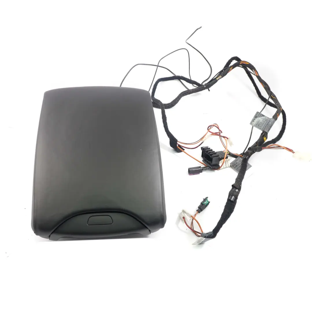 BMW X5 Reihe E53 Mittelkonsole Mittelarmlehne Armlehne Telefon Leder Schwarz - SKU 7124494 - Teilenummer 7124494