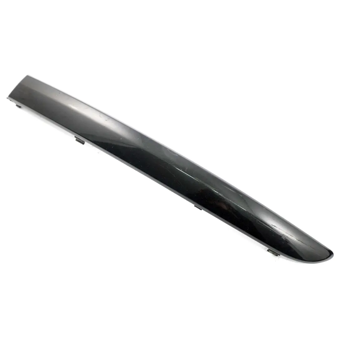Bumper Guard Trim Strip Left N/S Black Sapphire 475 to BMW 1 Series E87 2 with Part number 7124499 BMW 1 Series E87 2 Bumper Guard Trim Strip Left N/S Black Sapphire 475 - SKU 7124499-BS2 - Part number 7124499
