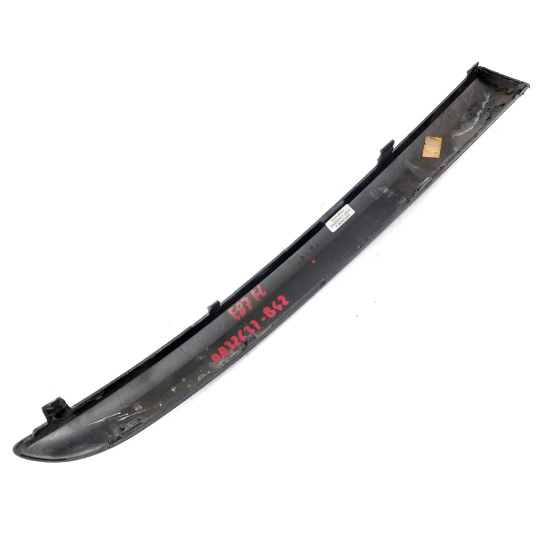 BMW 1 Series E87 2 Bumper Guard Trim Strip Left N/S Black Sapphire 475 - SKU 7124499-BS2 - Part number 7124499