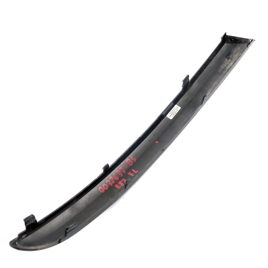 Bumper Guard Trim Strip Left N/S Black Sapphire 475 BMW 1 Series E87 - SKU 7124499-BS - Part number 7124499