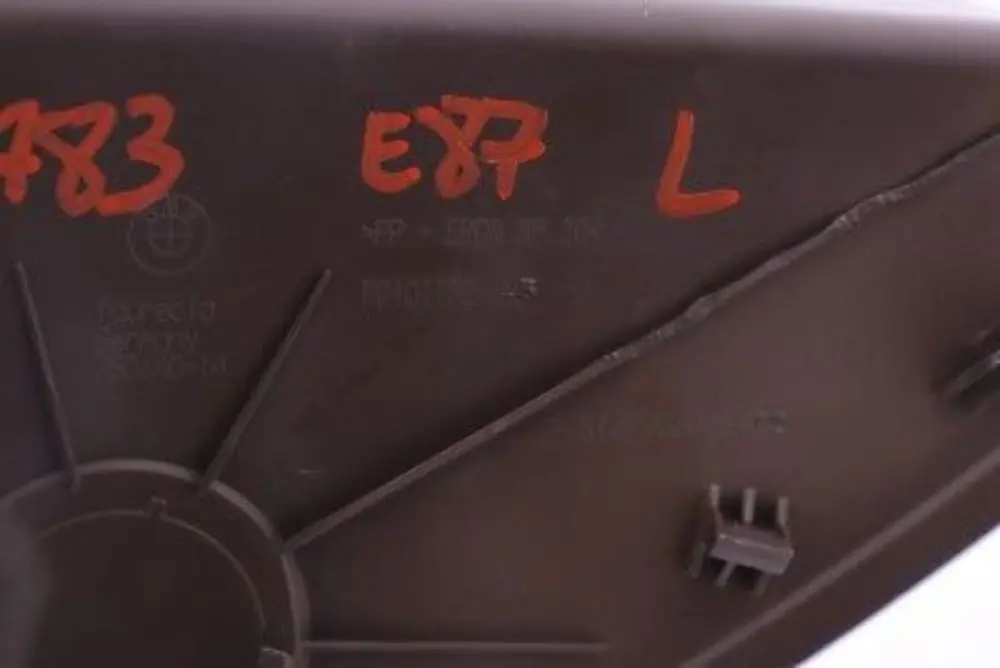 Passengers Dash Trim Cover Panel Havanna Left N/S to BMW 1 Series E87 with Part number 7124783 BMW 1 Series E87 Passengers Dash Trim Cover Panel Havanna Left N/S - SKU 7124783 - Part number 7124783