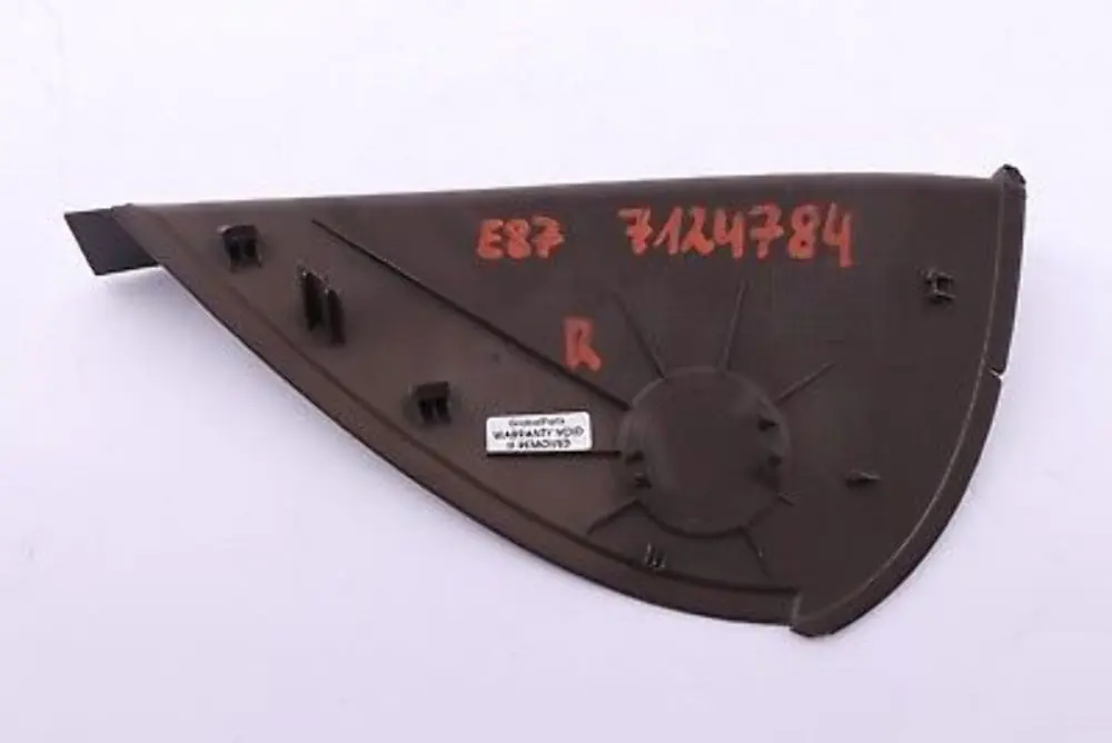 BMW 1 Series E87 Dash Trim Cover Panel Havanna Right O/S - SKU 7124784 - Part number 7124784