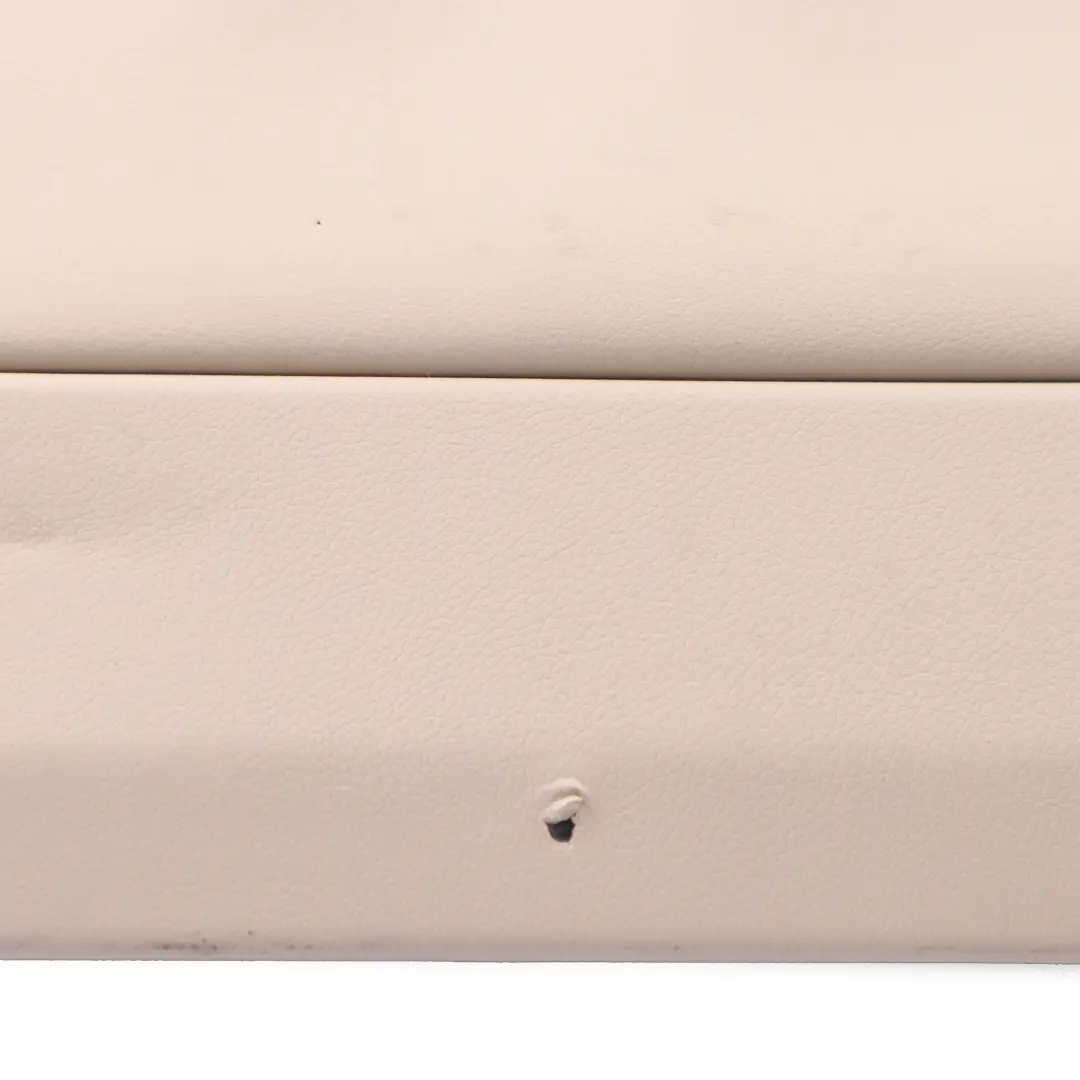 BMW E60 E61 E65 Rückwand Kunstleder Creambeige Beige - SKU 7124835-1 - Teilenummer 7124835
