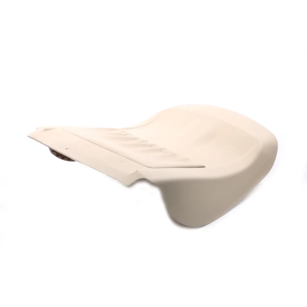 BMW E60 E61 E65 Rear Cover Panel Vinyl Front Seat Creambeige - SKU 7124835-1 - Part number 7124835