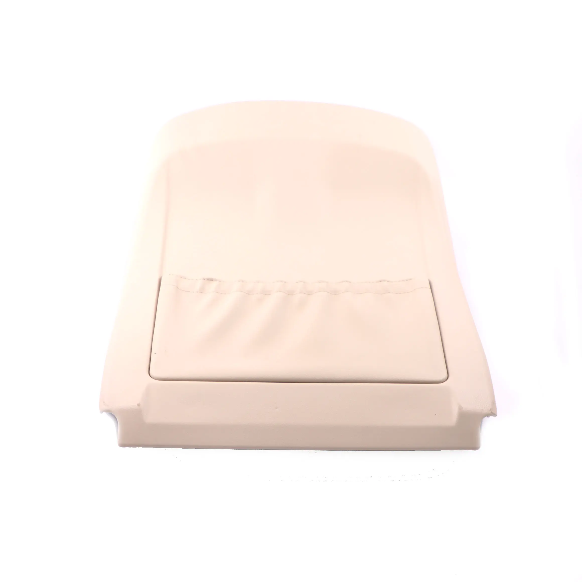 BMW E60 E61 E65 Rückwand Kunstleder Creambeige Beige 7124835