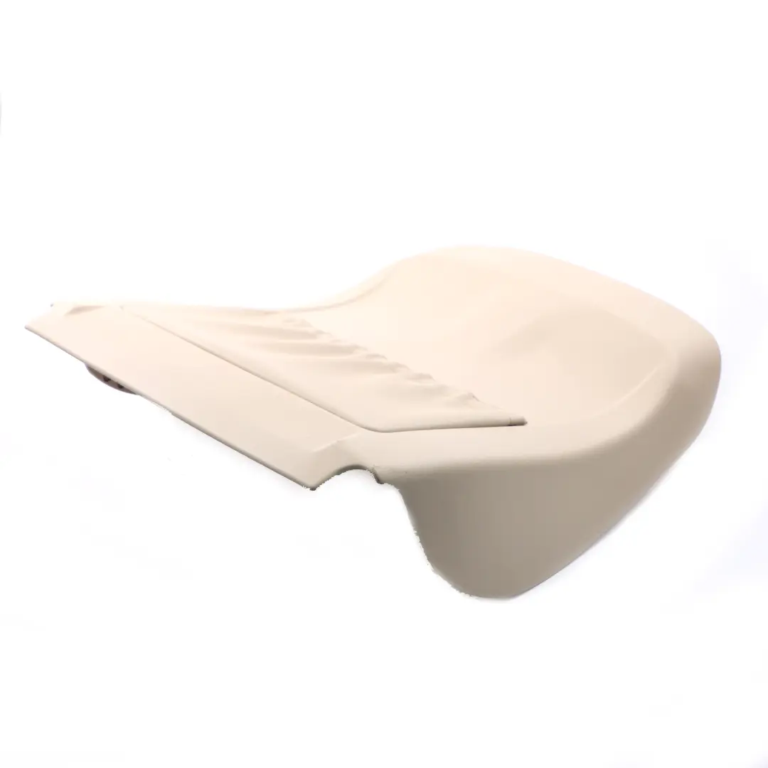 Panel Vinyl Front Creambeige to Rear Cover Seat BMW E60 E61 E65 with Part number 7124835 Rear Cover Seat BMW E60 E61 E65 Panel Vinyl Front Creambeige - SKU 7124835 - Part number 7124835