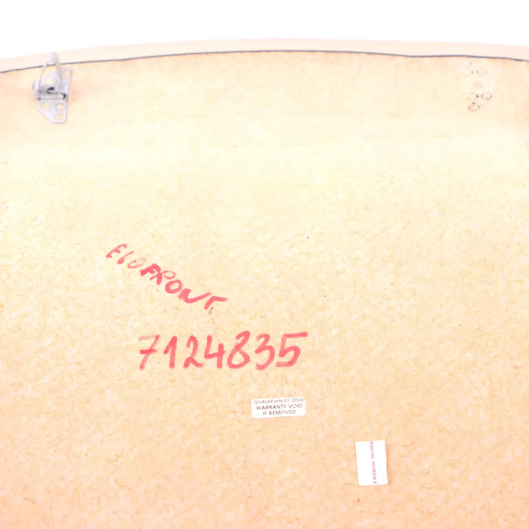 Rückwand Kunstleder Creambeige Beige für BMW E60 E61 E65 mit Teilenummer 7124835 BMW E60 E61 E65 Rückwand Kunstleder Creambeige Beige - SKU 7124835 - Teilenummer 7124835