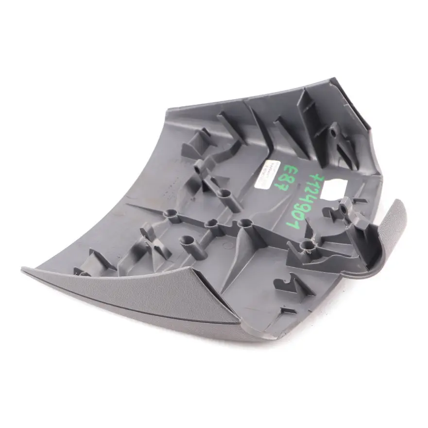 Centre Console Rear Armrest Trim Alaska Grey 7078563 to BMW E87 Cover with Part number 7124901 BMW E87 Cover Centre Console Rear Armrest Trim Alaska Grey 7078563 - SKU 7124901 - Part number 7124901