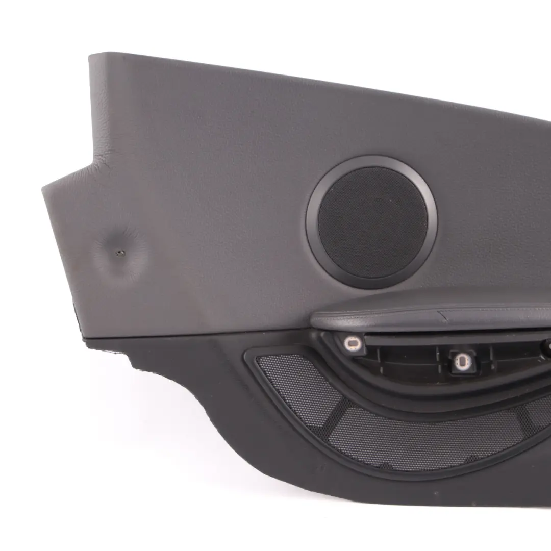 BMW E64 Lateral Trim Panel Rear Left N/S Trim Covering Leather Dakota Black - SKU 7125027 - Part number 7125027