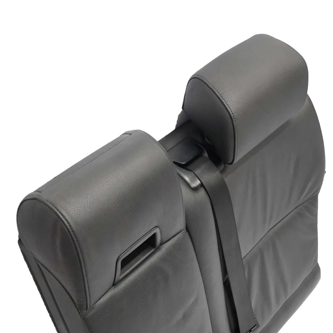 BMW E61 Touring Sitzbezug Rückenlehne Hinten Links Leder Dakota Schwarz - SKU 7125229-1 - Teilenummer 7125229