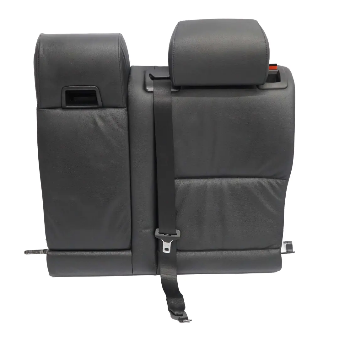 BMW E61 Rear Backrest Cover Left N/S Seat Back Cover Rest Black Leather - SKU 7125229-1 - Part number 7125229