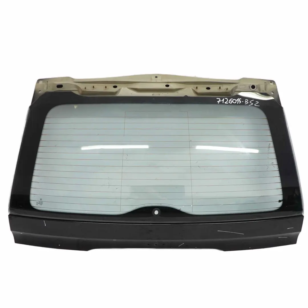 BMW X5 E53 Trunk Lid Tailgate Boot Lid Rear Black Sapphire Metallic - 475 - SKU 7126015-BS2 - Part number 7126015
