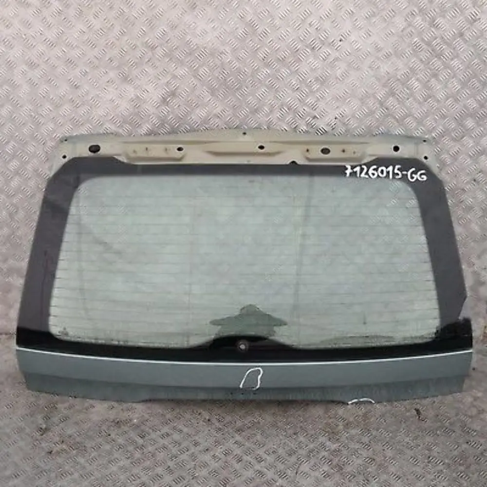 BMW X5 SERIES E53 Trunk Lid Tailgate Boot Rear Graugruen Grey Green Metallic 442 - SKU 7126015-GG - Part number 7126015