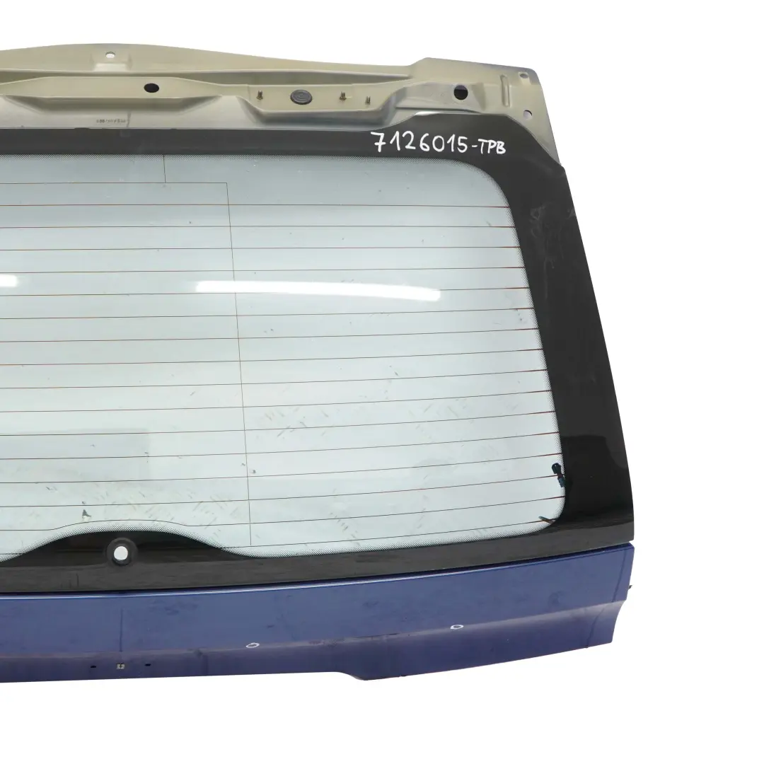 BMW X5 E53 Boot Trunk Lid Tailgate Rear Topasblau Blue Metallic - 364 - SKU 7126015-TPB - Part number 7126015