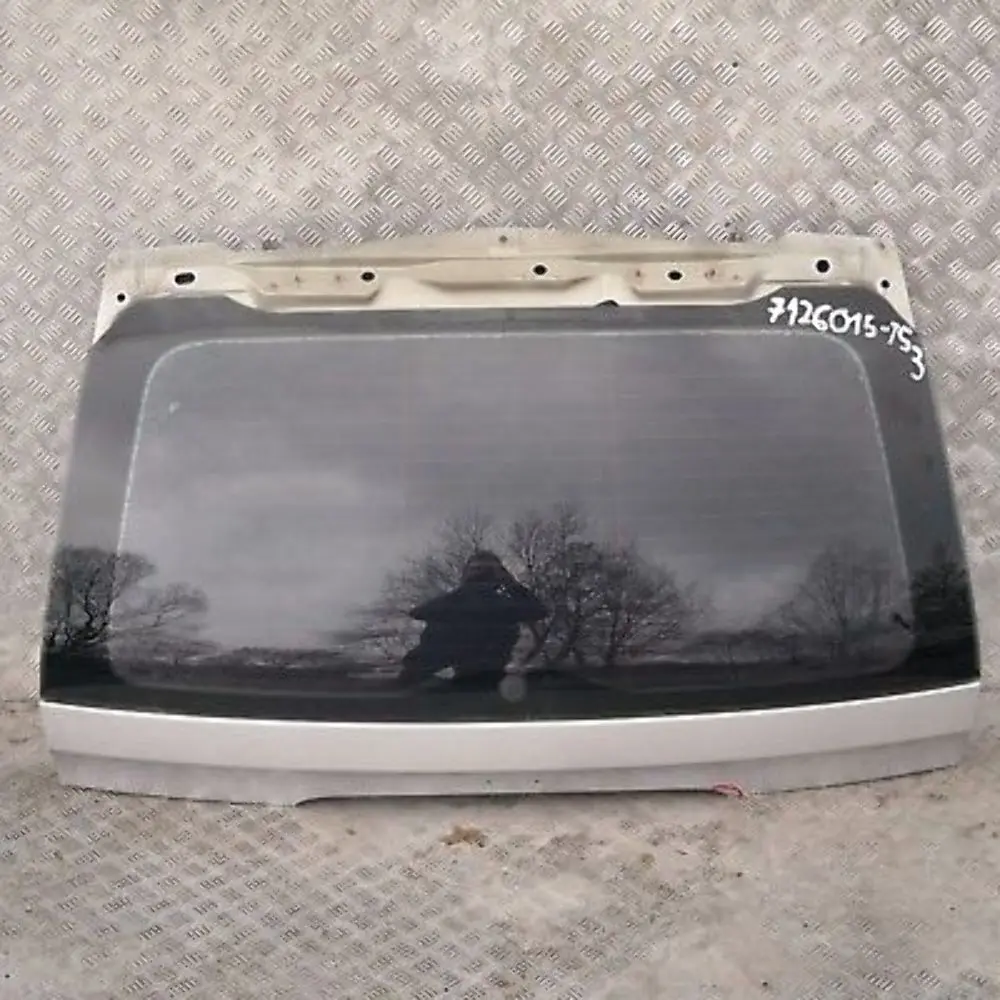 Trunk Lid Tailgate Boot Rear Titansilber Silber Silver to BMW X5 SERIES E53 with Part number 7126015 BMW X5 SERIES E53 Trunk Lid Tailgate Boot Rear Titansilber Silber Silver - SKU 7126015-TS3 - Part number 7126015