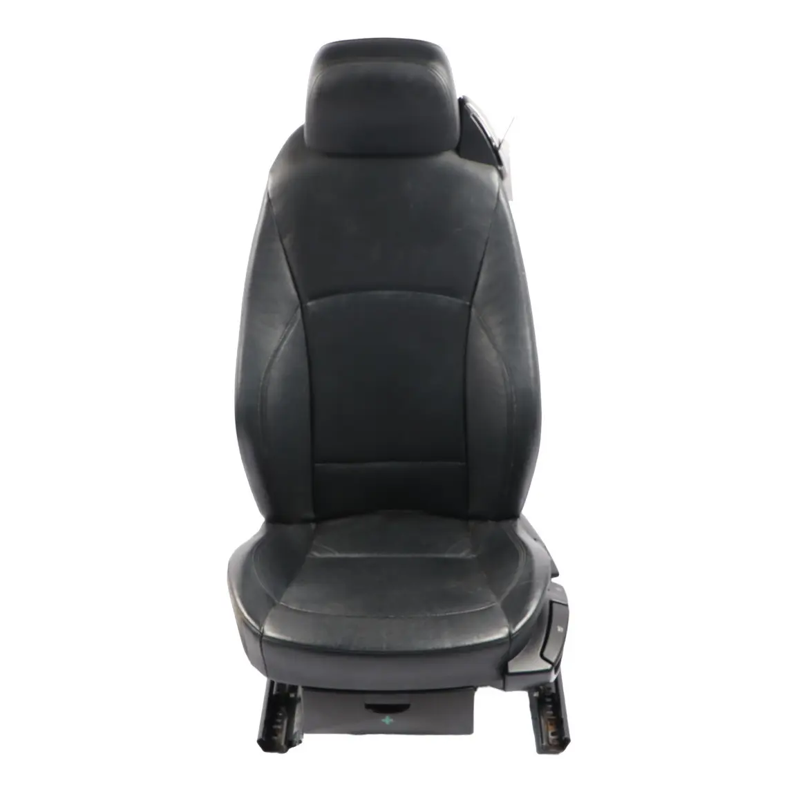 BMW Z4 E85 E86 Cabrio Sedile anteriore sinistro pelle nera Oregon