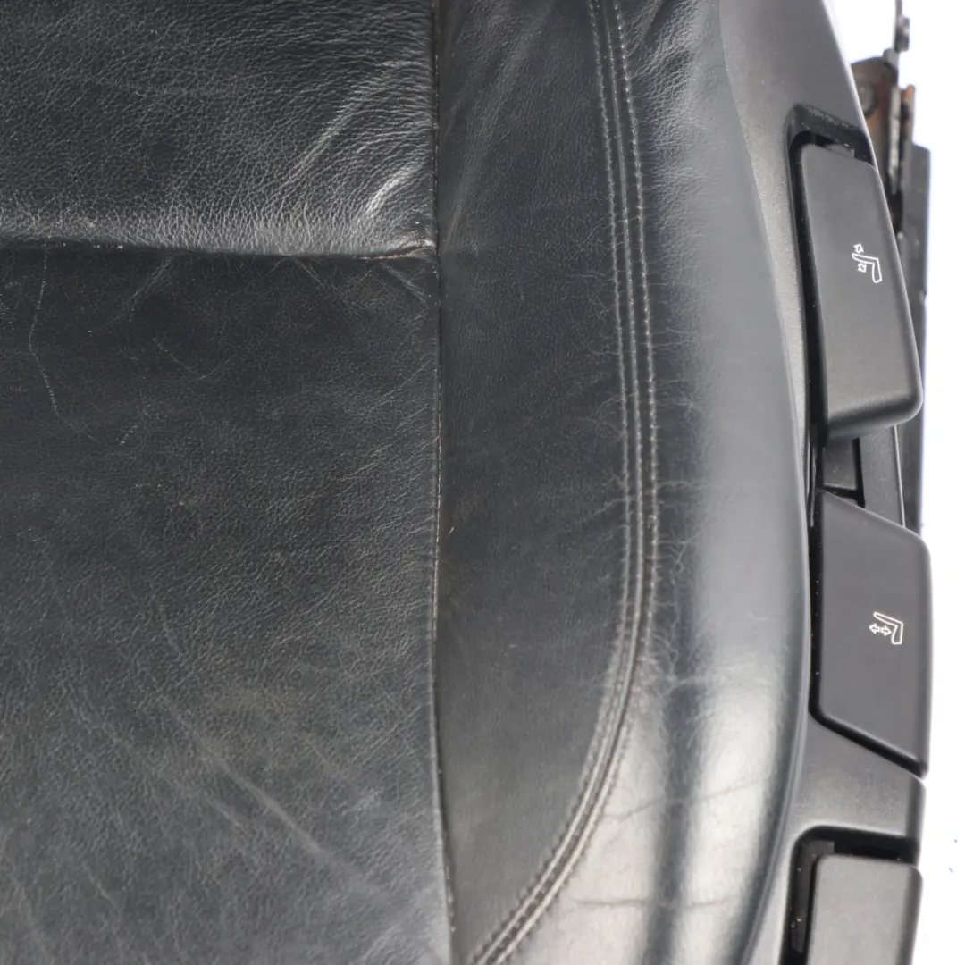 BMW Z4 E85 E86 Cabrio Front Left N/S Black Leather Oregon Seat - SKU 7126343-1 - Part number 7126343
