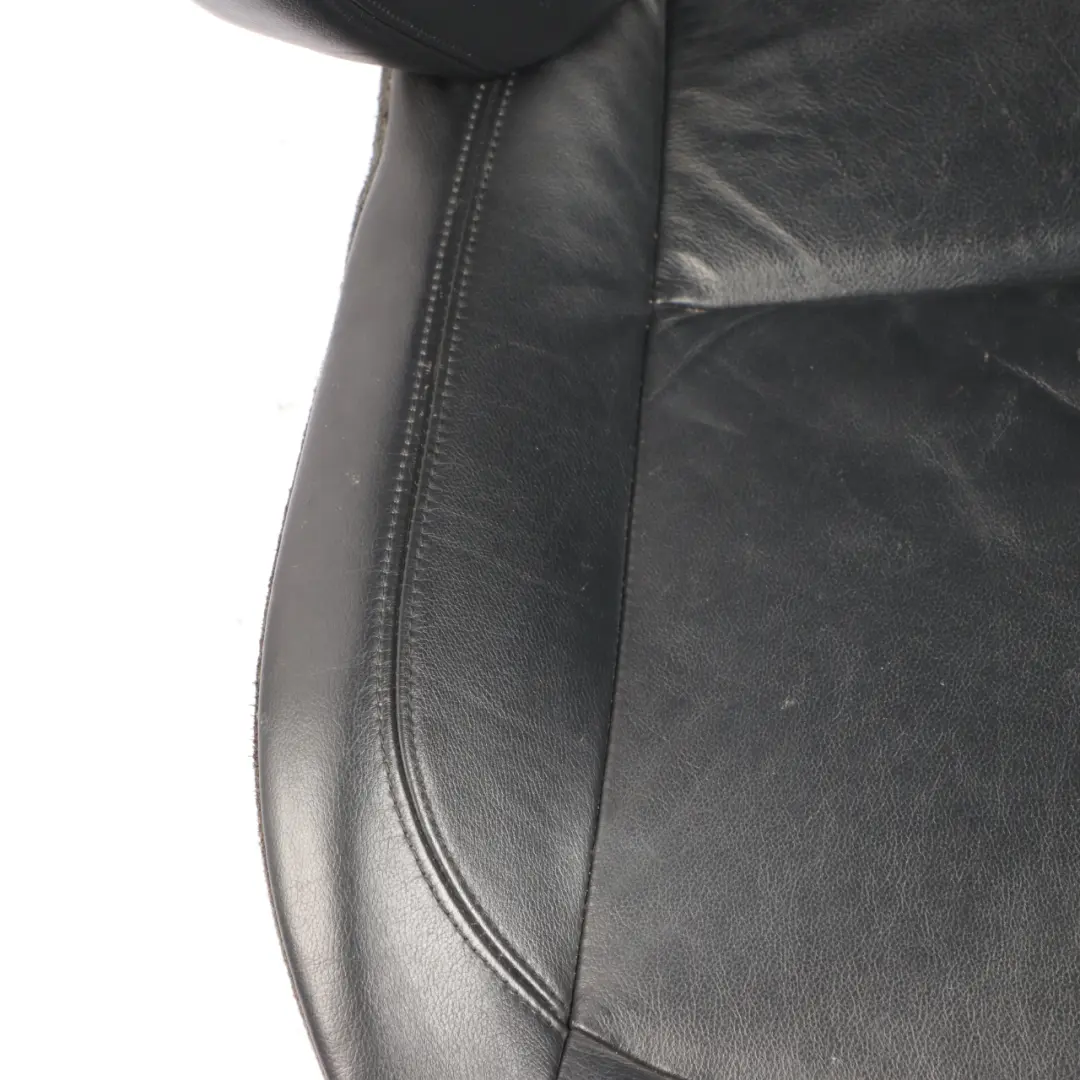Front Left N/S Black Leather Oregon Seat to BMW Z4 E85 E86 Cabrio with Part number 7126343 BMW Z4 E85 E86 Cabrio Front Left N/S Black Leather Oregon Seat - SKU 7126343-1 - Part number 7126343