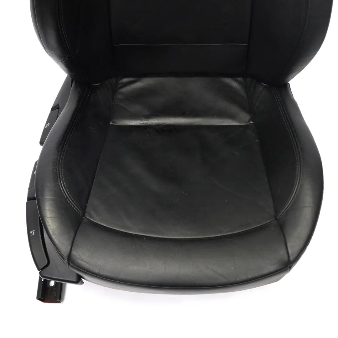 Front Right O/S Black Leather Oregon Seat to BMW Z4 E85 E86 Cabrio Roadster with Part number 7126344 BMW Z4 E85 E86 Cabrio Roadster Front Right O/S Black Leather Oregon Seat - SKU 7126344-1 - Part number 7126344