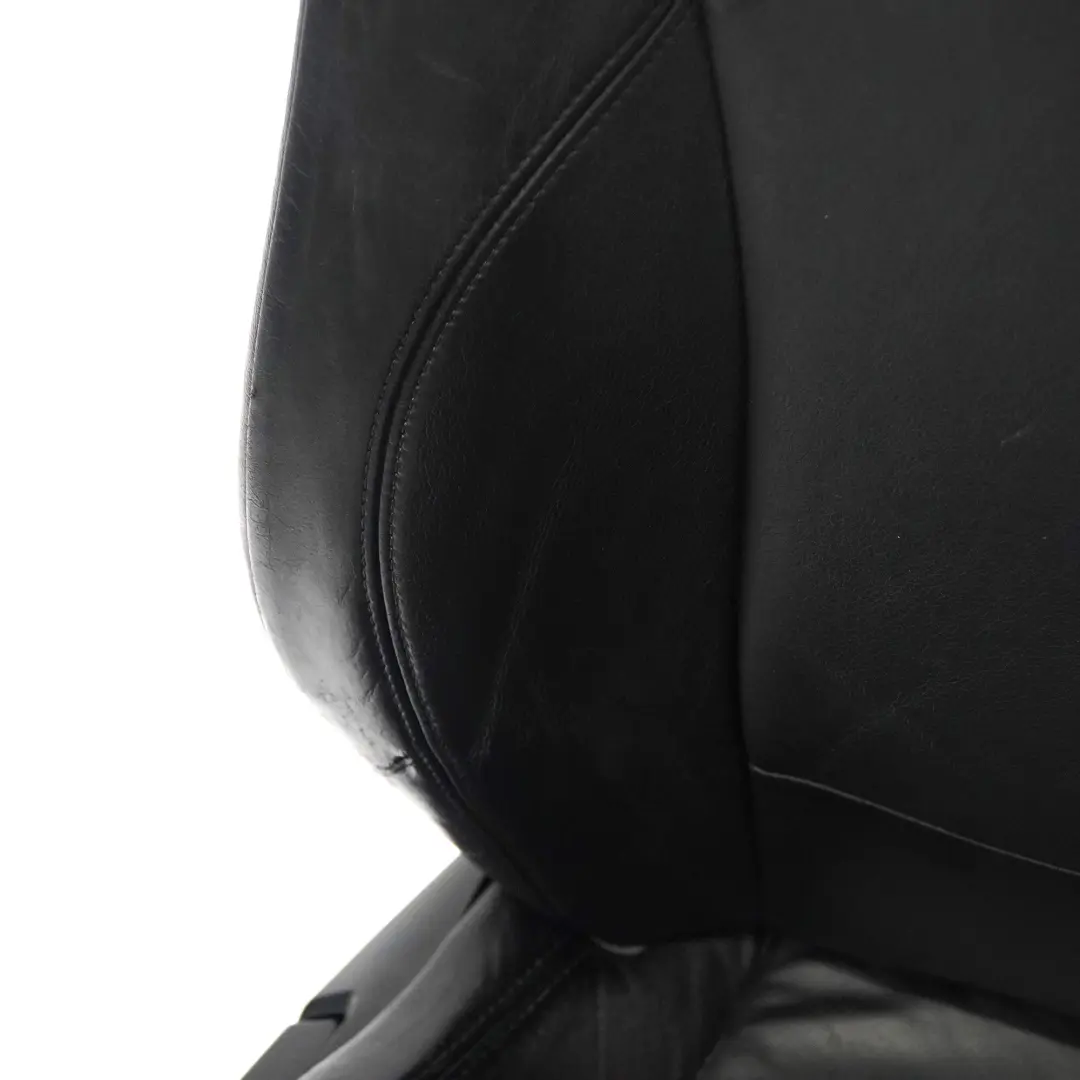  Asiento BMW Z4 E85 E86 Cabrio Roadster Delantero Derecho Cuero Negro Oregon - SKU 7126344-1 - Número de pieza 7126344