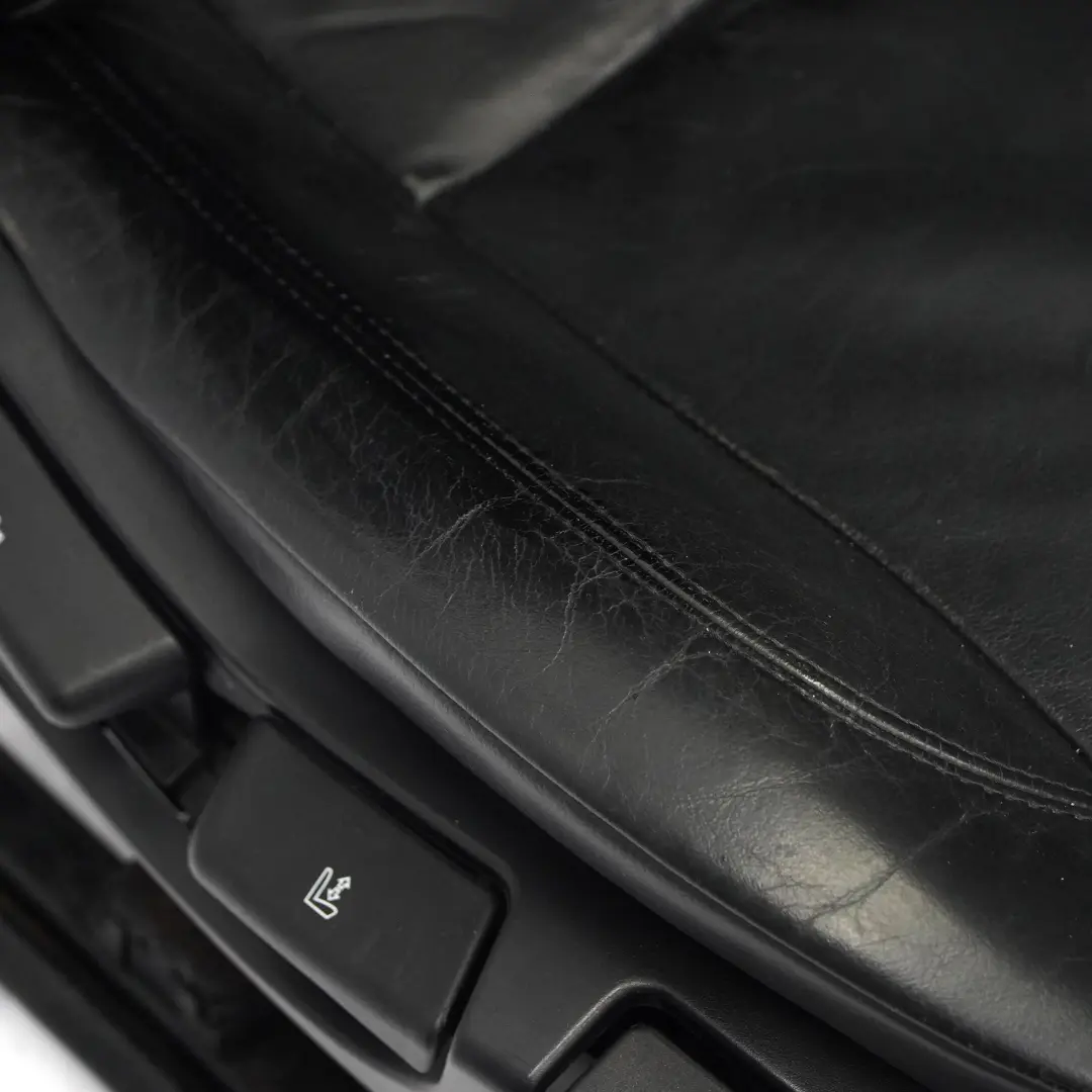 BMW Z4 E85 E86 Cabrio Leder Vorne Links Sitz Vorn Bezug Oregon Schwarz - SKU 7126344-1 - Teilenummer 7126344