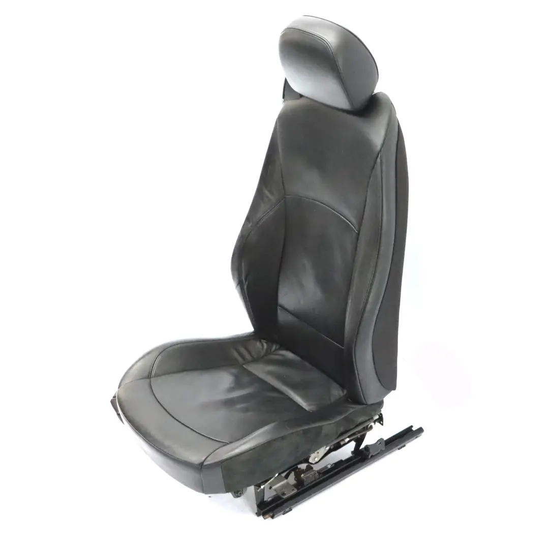 BMW Z4 E85 Cabrio Roadster Asiento Delantero Derecho Calefactable Cuero Negro - SKU 7126344 - Número de pieza 7126344
