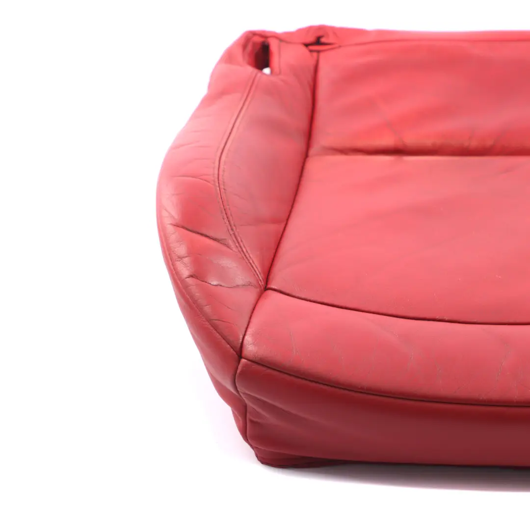 Sitzbezug vorne rechts Sitzverkleidung Panel Leder Rot für BMW Z4 E85 mit Teilenummer 7126346 BMW Z4 E85 Sitzbezug vorne rechts Sitzverkleidung Panel Leder Rot - SKU 7126346 - Teilenummer 7126346