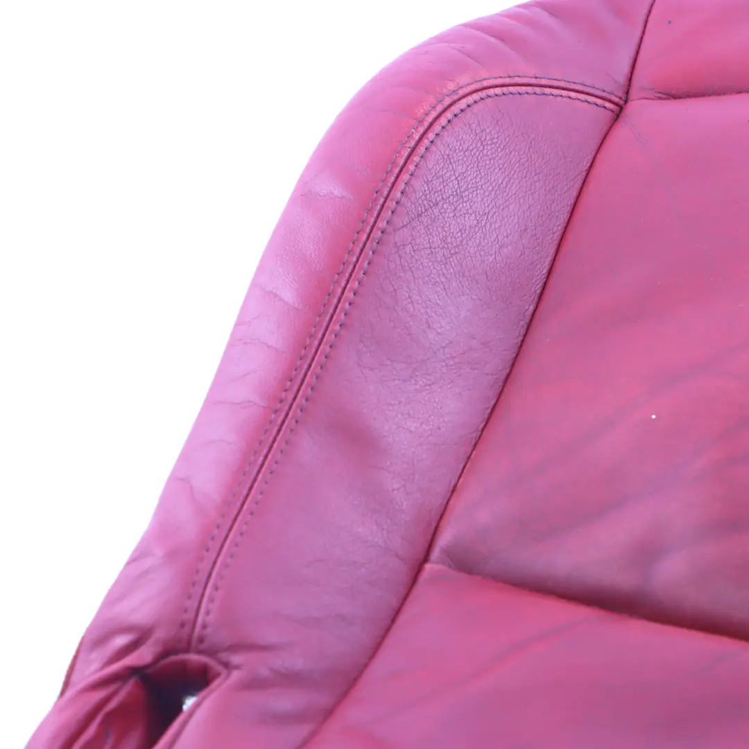 Funda de Asiento Delantero Derecho Panel Cubre Asiento Cuero Rojo para BMW Z4 E85 con número de pieza 7126346 BMW Z4 E85 Funda de Asiento Delantero Derecho Panel Cubre Asiento Cuero Rojo - SKU 7126346 - Número de pieza 7126346