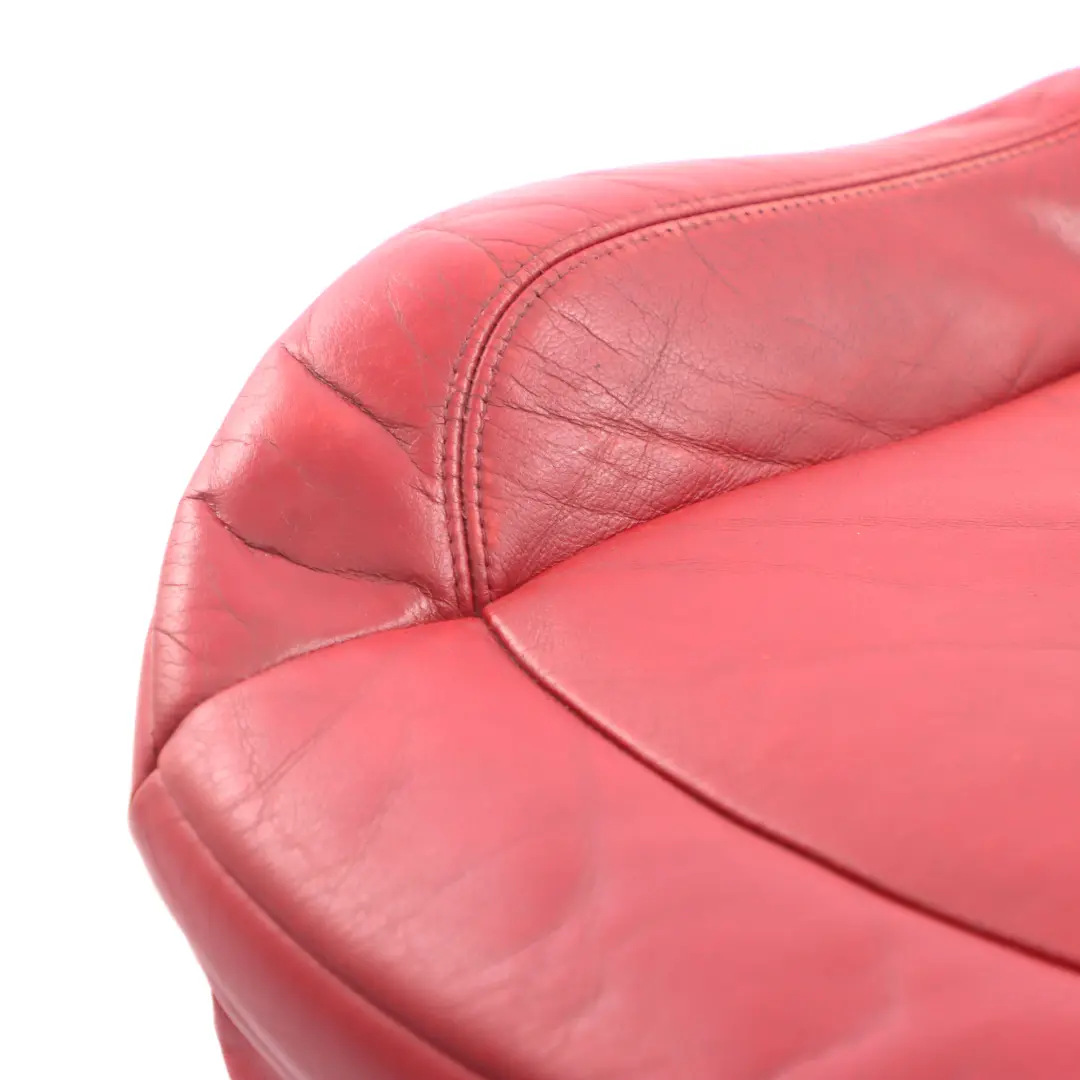 Sitzbezug vorne rechts Sitzverkleidung Panel Leder Rot für BMW Z4 E85 mit Teilenummer 7126346 BMW Z4 E85 Sitzbezug vorne rechts Sitzverkleidung Panel Leder Rot - SKU 7126346 - Teilenummer 7126346