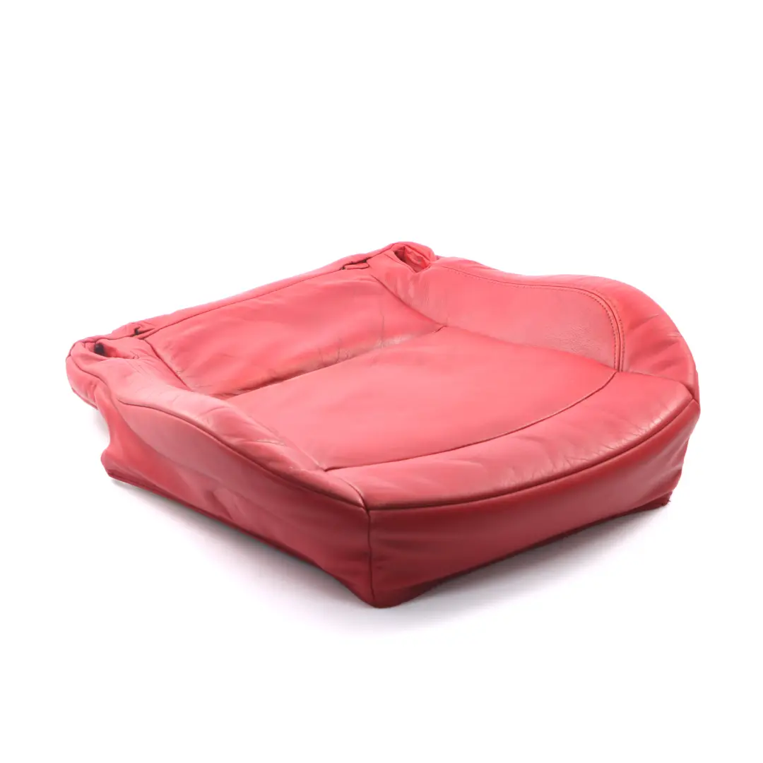 Front Right O/S Seat Covering Panel Leather Red to BMW Z4 E85 Seat Cover with Part number 7126346 BMW Z4 E85 Seat Cover Front Right O/S Seat Covering Panel Leather Red - SKU 7126346 - Part number 7126346