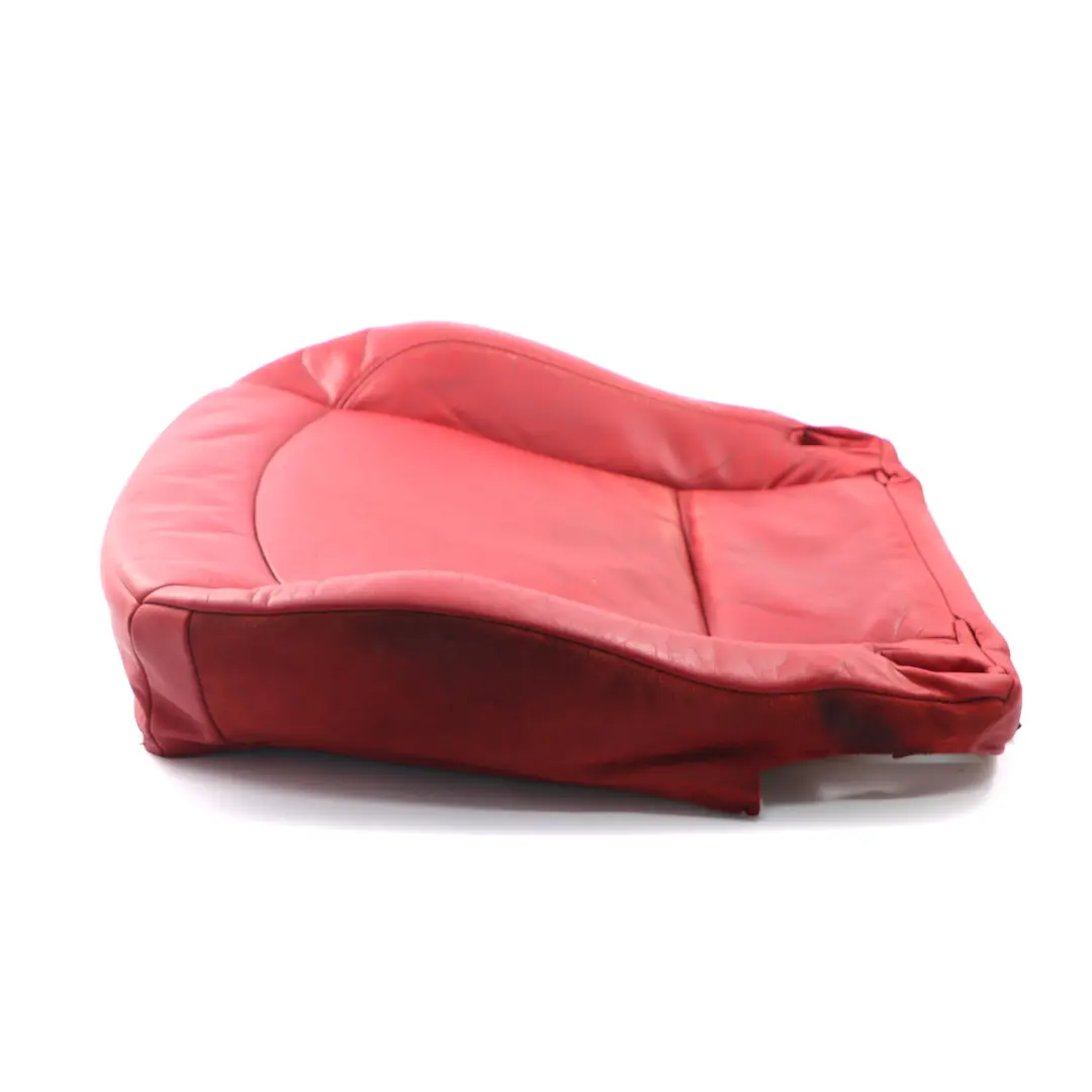 Sitzbezug vorne rechts Sitzverkleidung Panel Leder Rot für BMW Z4 E85 mit Teilenummer 7126346 BMW Z4 E85 Sitzbezug vorne rechts Sitzverkleidung Panel Leder Rot - SKU 7126346 - Teilenummer 7126346